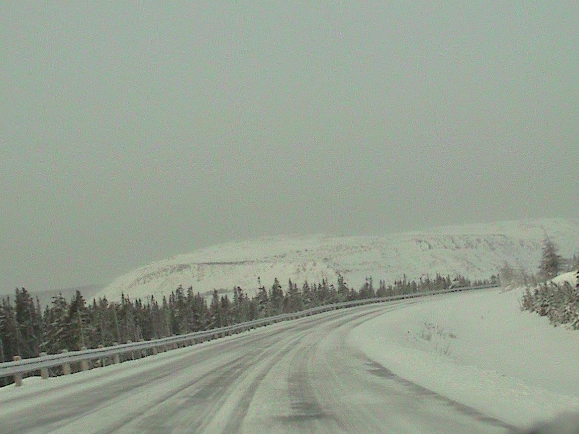 Snow Covered Highway